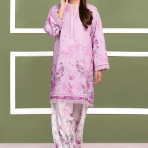Printed - 2 Pc Cotton Viscose Suit
